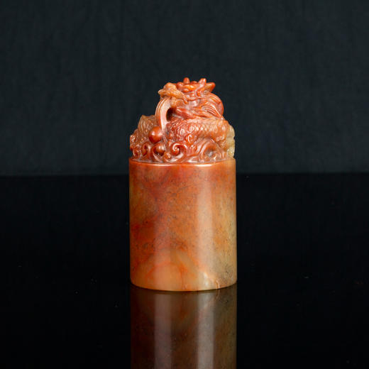 西泠印社4cm直径*7.5cm大印面龙头印章 商品图4