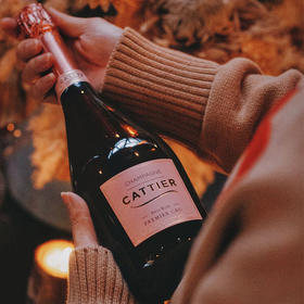佳醍亚香槟一级村粉红干型香槟 NV Champagne Cattier Brut Premier Cru Rose
