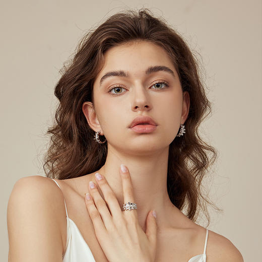 ARSIS 丨流光系列 褶皱耳钉 商品图5