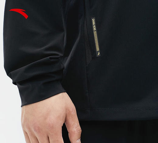 【L/3XL】安踏（ANTA）男针织运动外套2023夏季新款运动休闲通勤风衣夹克上衣152337724【库存有限，如无货将做退款，介意慎拍！】 商品图11