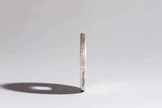 矩德泉坊 纯银手作  顺天元宝背上月（3.6厘米版）671 商品图2