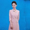 IWY/粉色播音主持人正装女七分袖夏季职业装气质艺考高级设计西装Q873 商品缩略图2