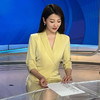 IWY/黄色播音主持人正装女时尚上镜职业套装裙显瘦西装艺考连衣裙Q853 商品缩略图3