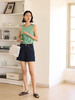 HeyDress复古牛仔短裤女夏季高腰休闲通勤五分裤宽松显瘦a字中裤 商品缩略图3