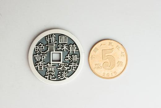 矩德泉坊 纯银手作  梅兰竹菊（菊花2.8厘米版）675 商品图7