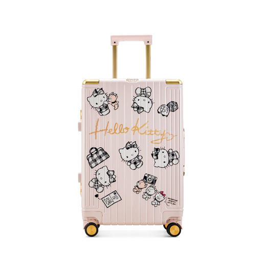 银座 x HelloKitty 梦幻联名粉色系列9890K铝框箱 商品图2