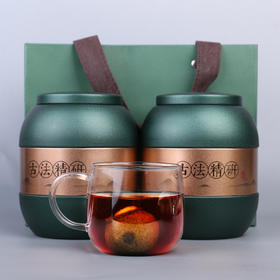 吉顺号新会小青柑桔普茶200克/罐 拍2罐送手提袋