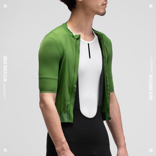 GRC桀骜无尽春夏季新款男士轻薄透气快干反光骑行短袖打底排汗衫 商品图4