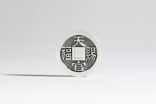 矩德泉坊 纯银手作   天官赐福百无禁忌（2.8厘米深俊版）668 商品图0