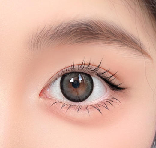 日抛 黑糖果冻 kikicon 14.5mm 10片 非离子 日抛无售后【1盒1个度数 不同度数拍2盒】 商品图2