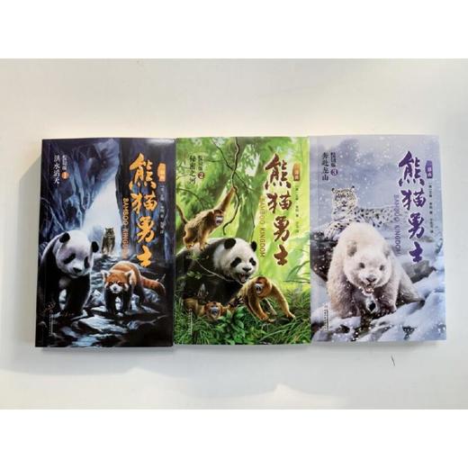 熊猫勇士一部曲·悦读版（3册）赠独家笔记本 畅销书《猫武士》作者艾琳·亨特力作，由中国少年儿童新闻出版总社全球荣誉首发！ 商品图2