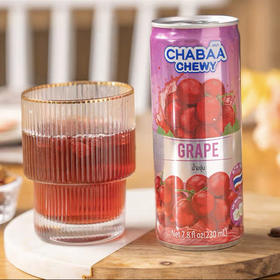 恰芭粒嚼红葡萄饮料230ml