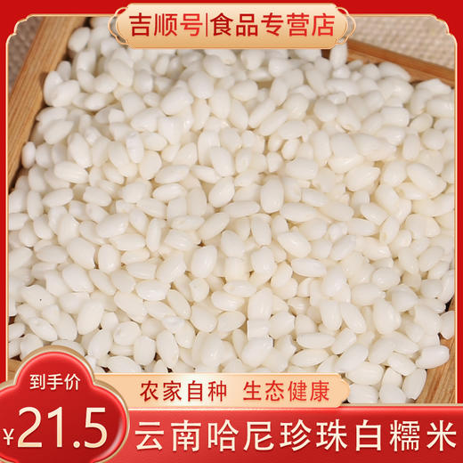 【吉顺号食品】糯米新米 大粒糯米500g真空锁鲜 商品图0