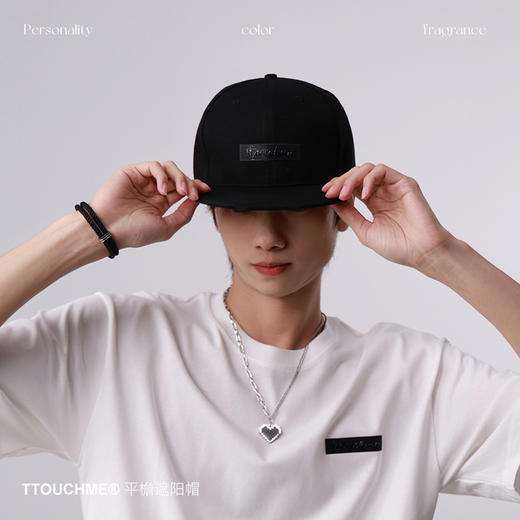 【19.9加购】定制款TTOUCHME帽子男女通用百搭平檐遮阳帽  嘻哈帽 商品图3