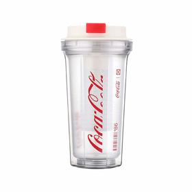 GE-CK23SS-DS4-3可口可乐联名系列经典双层咖啡杯冰透白