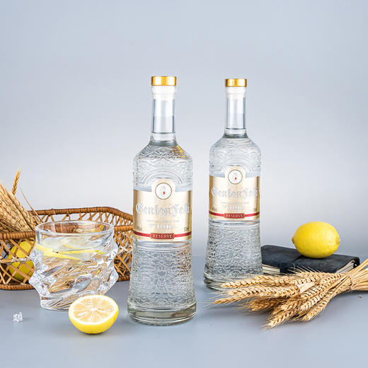 【2瓶】格伦芬帝柠檬伏特加风味酒（龙纹瓶型）500ml×2瓶口感纯净入口甘冽 商品图1