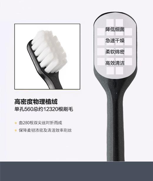 【品牌直发】【4支】迪拜艾米尼牙刷 原装进口 羽柔牙刷软毛宽幅极细成人家用手动清洁牙龈牙齿 4支装 商品图5