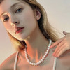 OKBA60291欧美法式小众轻奢淡水珍珠锁骨925银镶钻扣项链 商品缩略图3