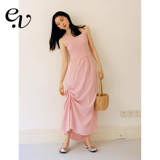 Even Vintage| 清冷文艺 原创法式氛围感复古背心连衣裙女小个子 商品图0