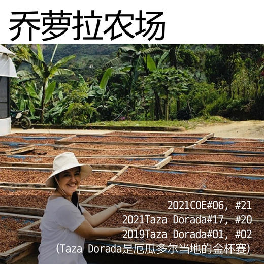 【限量】厄瓜多尔乔萝拉希爪 双重厌氧蜜处理 商品图3