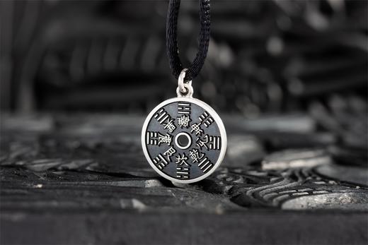 矩德泉坊 纯银手作    四灵挂坠（玄武1.7厘米版）679 商品图2