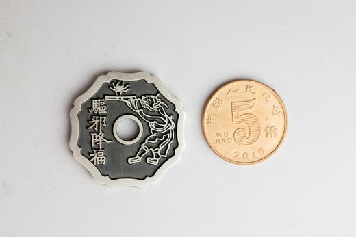 矩德泉坊 纯银手作   驱邪降福（花边2.8厘米版）655 商品图7