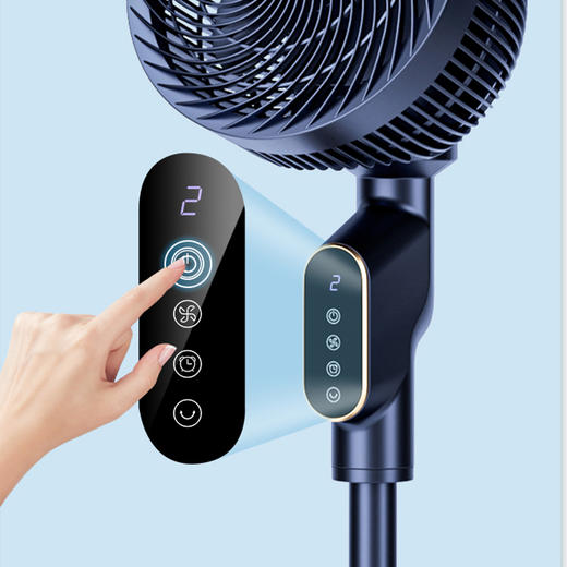 【整屋循环 立体送风】康佳机械循环扇 空调好伴侣节能省电风扇 三档调节广角摇摆送风 省电低音低噪家用卧室宿舍台式扇 商品图3