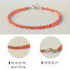 「天然南红！数款可选」假装是红绳天然南红玛瑙手串女3mm细手链宝山保山冰飘时尚饰品 商品缩略图1