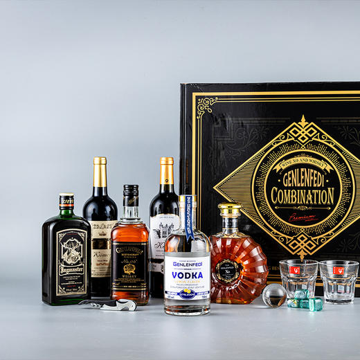 【6瓶】格伦芬帝洋酒套盒多赠品实惠版700ml×4瓶+750ml×2瓶共6瓶洋酒套盒年货好礼 商品图5