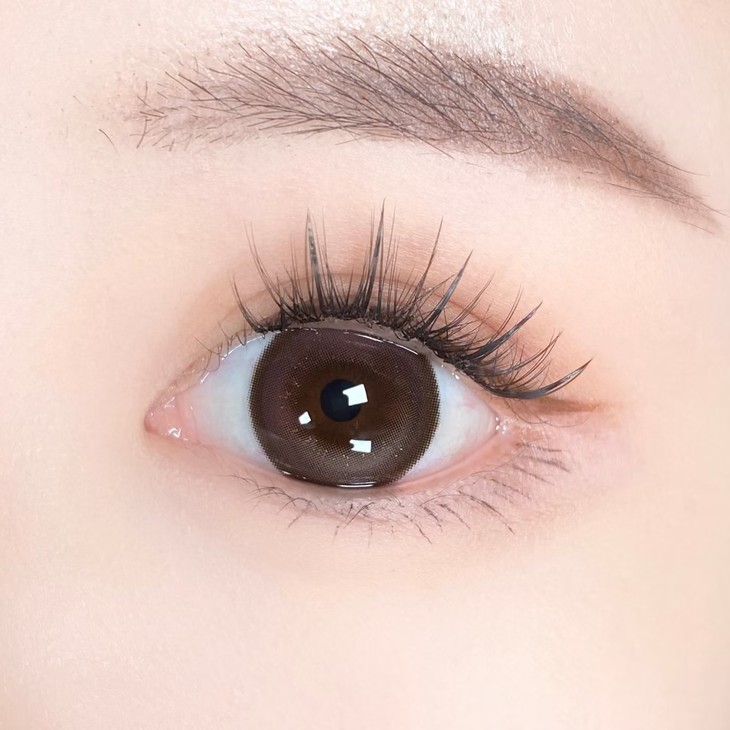 PUPIL MAGIC美瞳 年抛隐形眼镜 夜鹿雾粉 14.5mm 1副/2片 左右度数可不同 - VVCON美瞳网