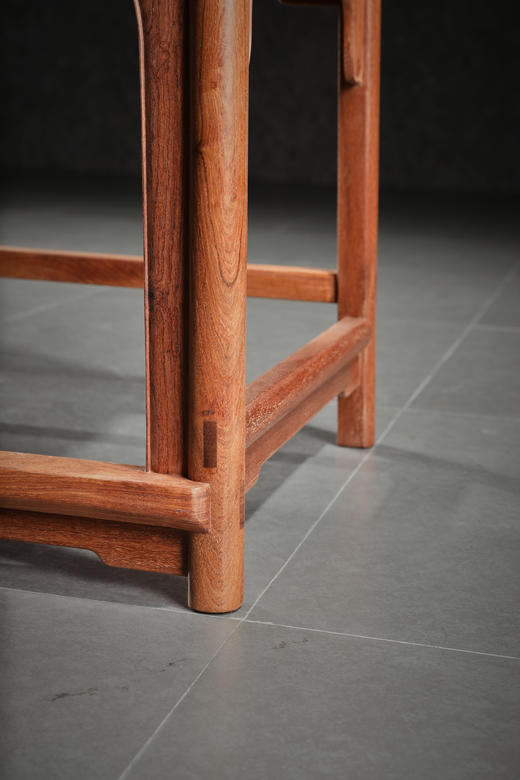 红桥红  家具严选  缅甸花梨（大果紫檀）【嘉木堂 矮靠背 南官帽椅】 商品图6