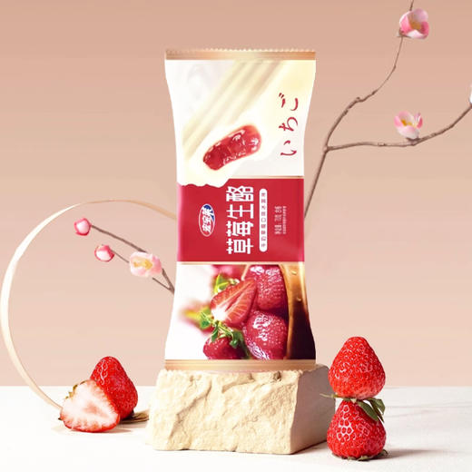 宏宝莱草莓生酪雪糕70g 商品图2