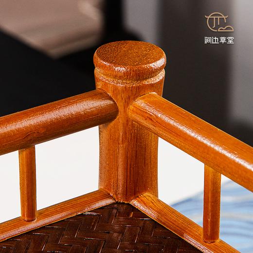 七巧·楠竹双层围栏壶架杯架 商品图5