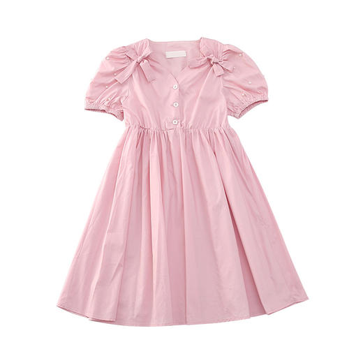 【2023新款连衣裙儿童夏季公主裙】中大童短袖棉布裙夏款，亲肤自然，吸湿透气，舒适自然，元气小仙女 商品图4