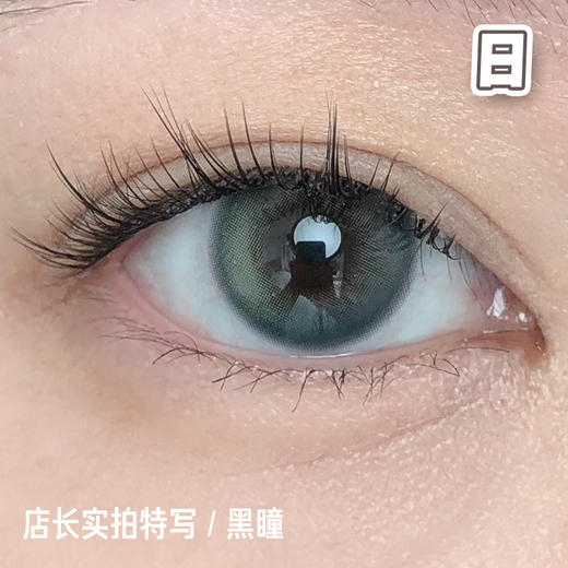 #薄荷海盐 灰绿色 14.2mm 8.5基弧【10片装】日抛 商品图4