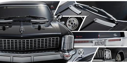 京商 fazer 1/10 电动四驱房车 1965 Buick® Riviera™ Regal Black 34434T1 商品图7