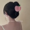 dayastudio水蜜桃 亚克力桃子抓夹高级感小众设计法式甜美仙气质 商品缩略图4