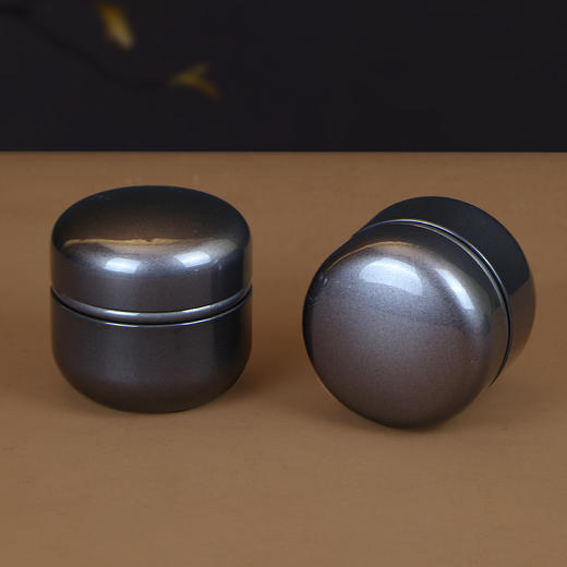 苹果罐电镀亮【通版 • 约装50g• 灰色】5元 一个/共200个 商品图1