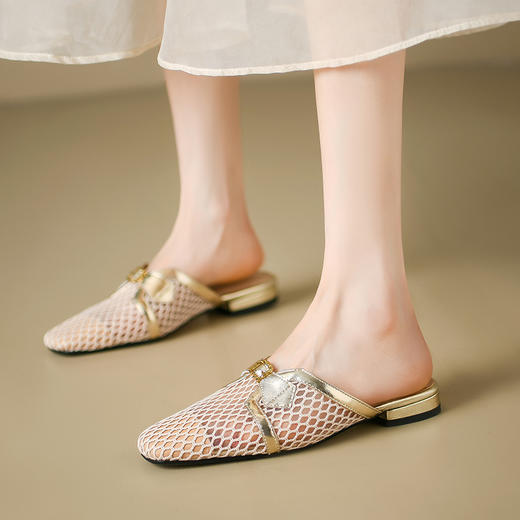 夏季新款，网面镂空拖鞋懒人拖ML-74 商品图10