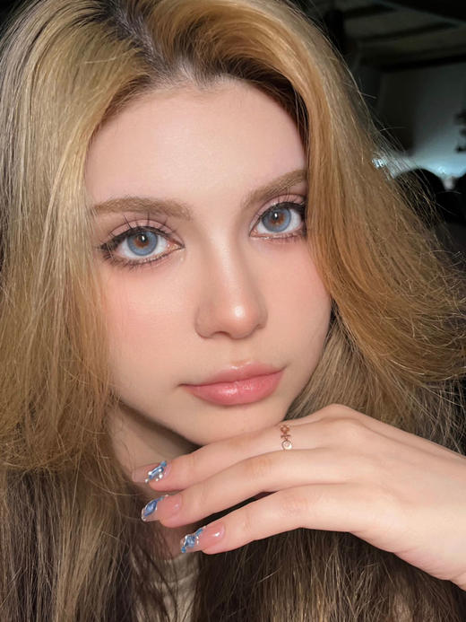 gumihocon 半年抛 蓝眼泪 直径14.2mm着色13.4mm 商品图3