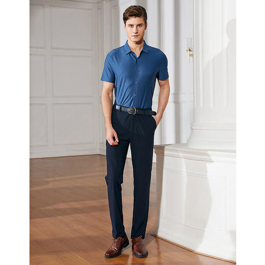 YvesFigarau伊夫·费嘉罗新品休闲短袖衬衫932418 商品图1