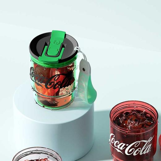 GE-CK23SS-S24-2 可口可乐联名款竹简水杯（青春绿） 商品图2