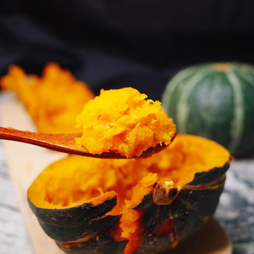 好吃热量低 比焦糖栗子香的绿贝贝南瓜 香甜粉糯 商品图3