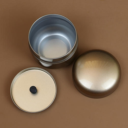 苹果罐电镀亮【通版 • 约装50g• 金色】5元 一个/共200个 商品图3