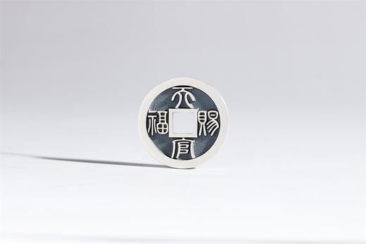 矩德泉坊 纯银手作   天官赐福百无禁忌（2.6厘米深俊版）701 商品图0