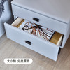 轻奢床头柜双屉大容量储物柜意式储物柜防猫爪布科技布床边柜 商品缩略图3
