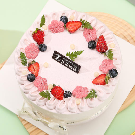 草莓香缇冰激凌蛋糕 商品图4