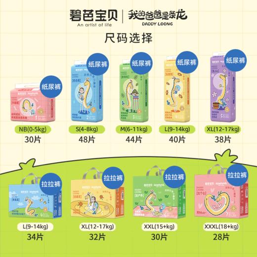 碧芭宝贝Beaba 我的爸爸是条龙婴儿纸尿裤拉拉裤透气除臭高弹莱卡 商品图1