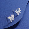 子佩集S990银【留连戏蝶】耳钉【MXED006】2306 商品缩略图5