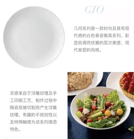 【6F】WEDGWOOD威基伍德几何四人食20件套餐具欧式骨瓷餐具套装碗盘家用 商品图2